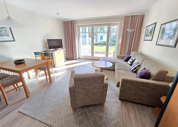 Duenenpark Binz - Komfort Ferienwohnung Mit 1 Schlafzimmer Und Terrasse Im Erdgeschoss 152